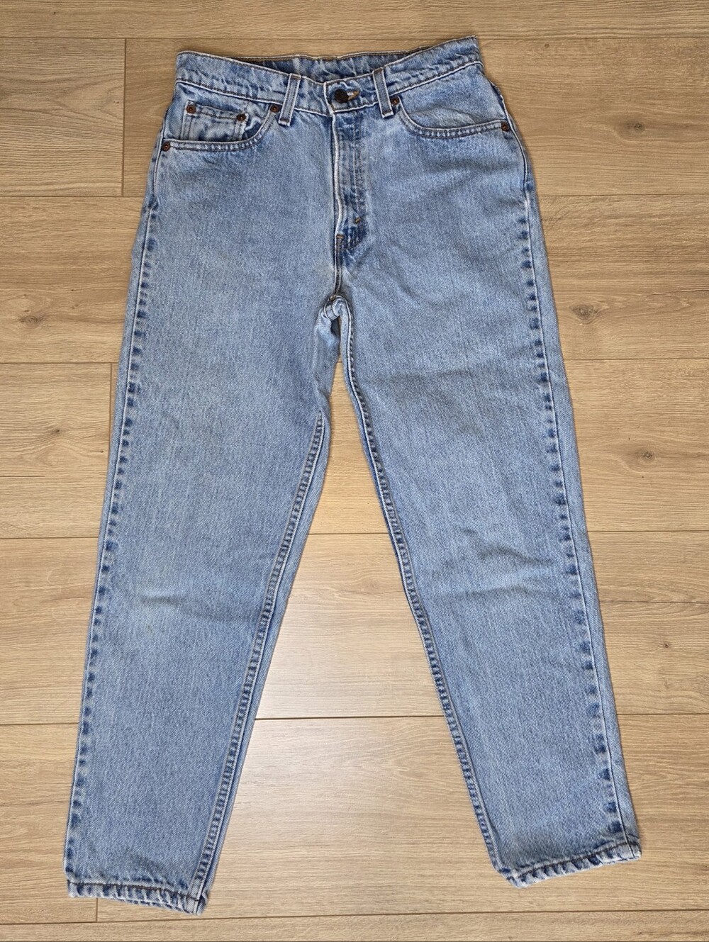 Vintage 90s Levi’s 512 Slim Fit Tapered Leg Jeans Made in USA Size 8 Petite
